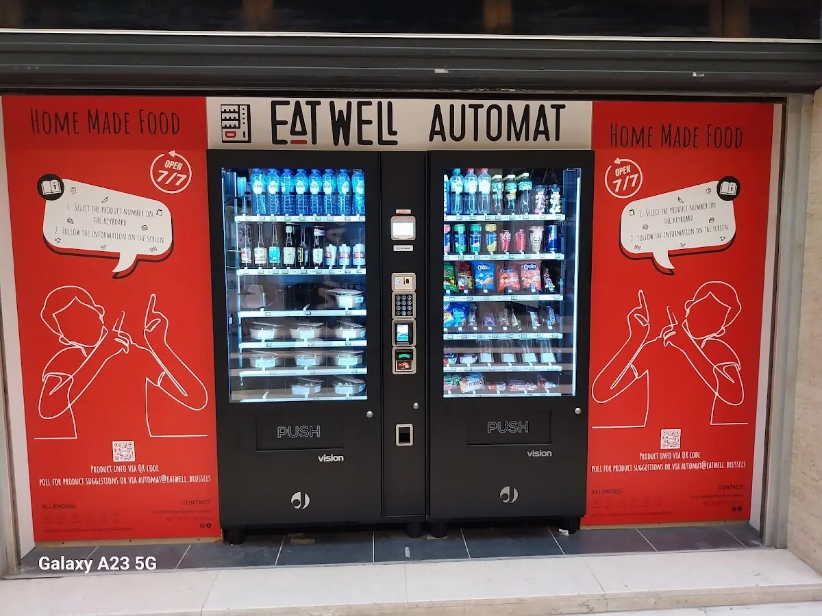 Distributeur automatique Eat Well, Bruxelles